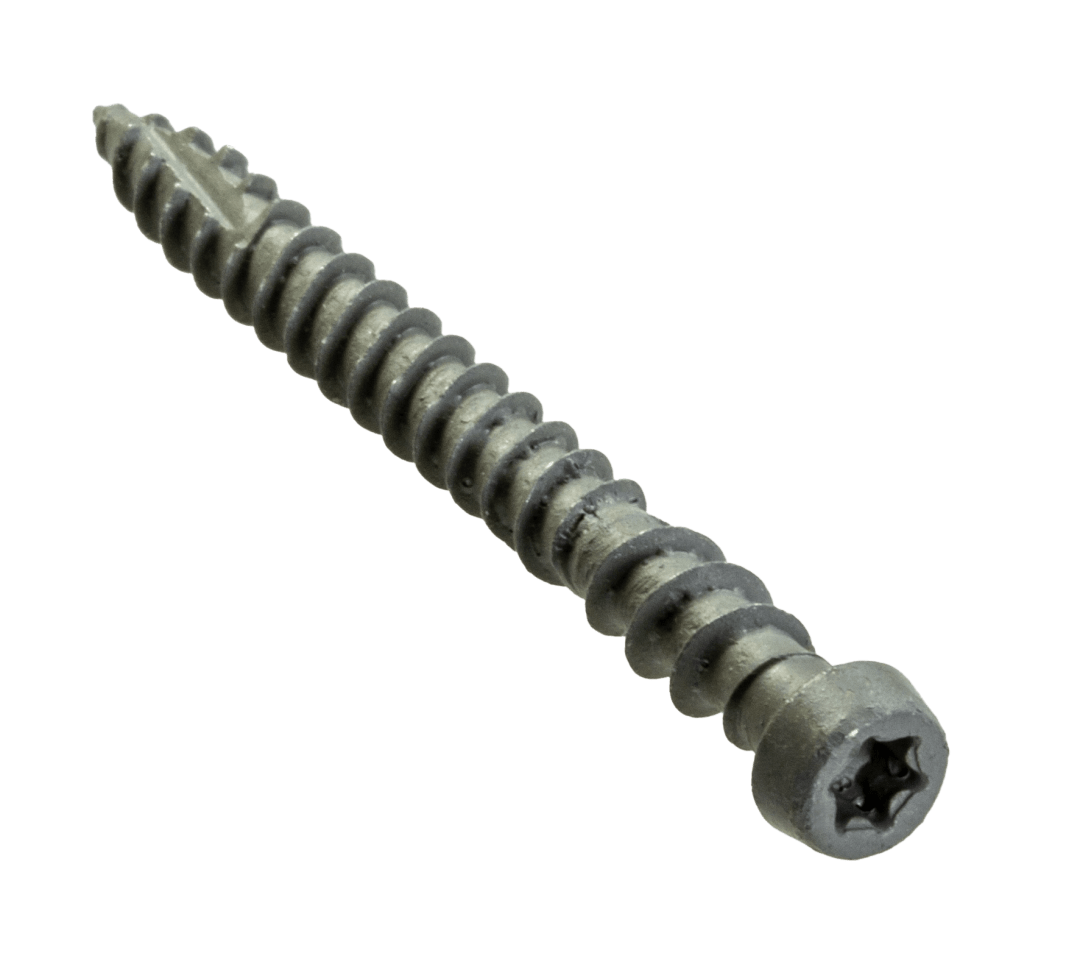 Simpson Strong-Tie DCU2GRR350 Deck-Drive™ DCU COMPOSITE Screw — #10 x 2 in. T20, Quik Guard®, Gray (350-Qty) (Pack of 6)