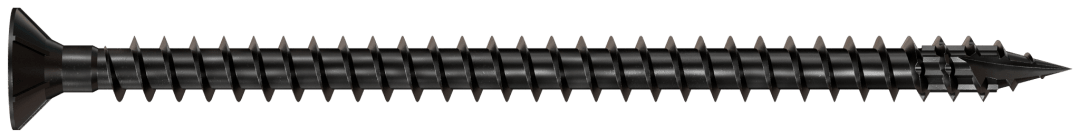 Simpson Strong-Tie SDCF10X160-R30 Strong-Drive® SDCF TIMBER-CF Screw — 0.390 in. x 6-1/4 in. T50, E-Coat® (30-Qty) (Pack of 6)