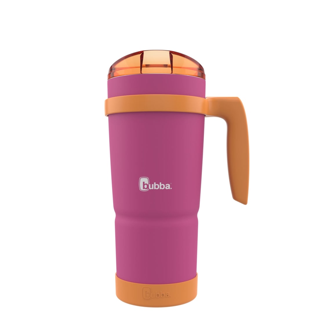bubba® Envy S Insulated Stainless Steel Tumbler with Straw, Bumper, and Handle, 32oz., Rubberized