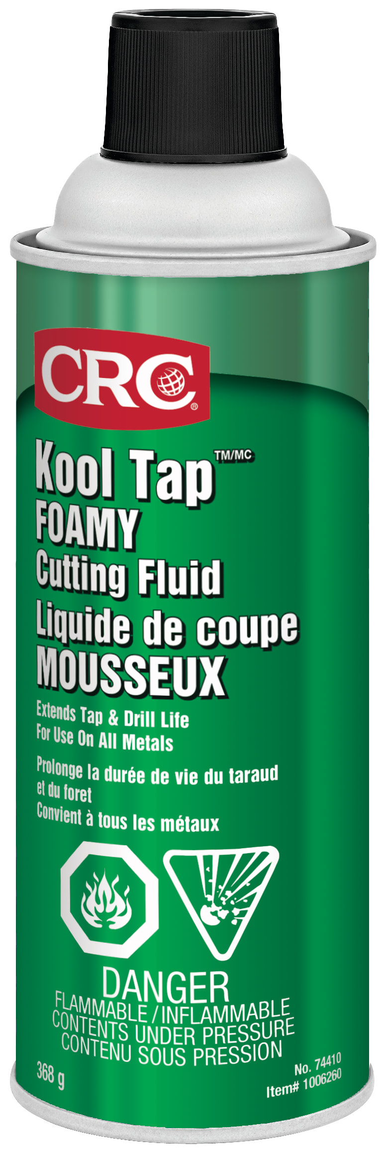 CRC Kool Tap Foamy Cutting Fluid 1X369G