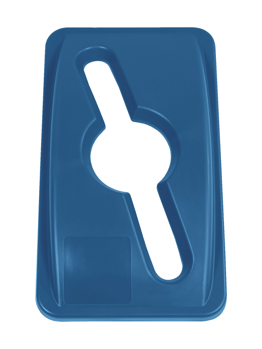 WASTE WATCHER - Single - Lid - Mixed - Blue PCR