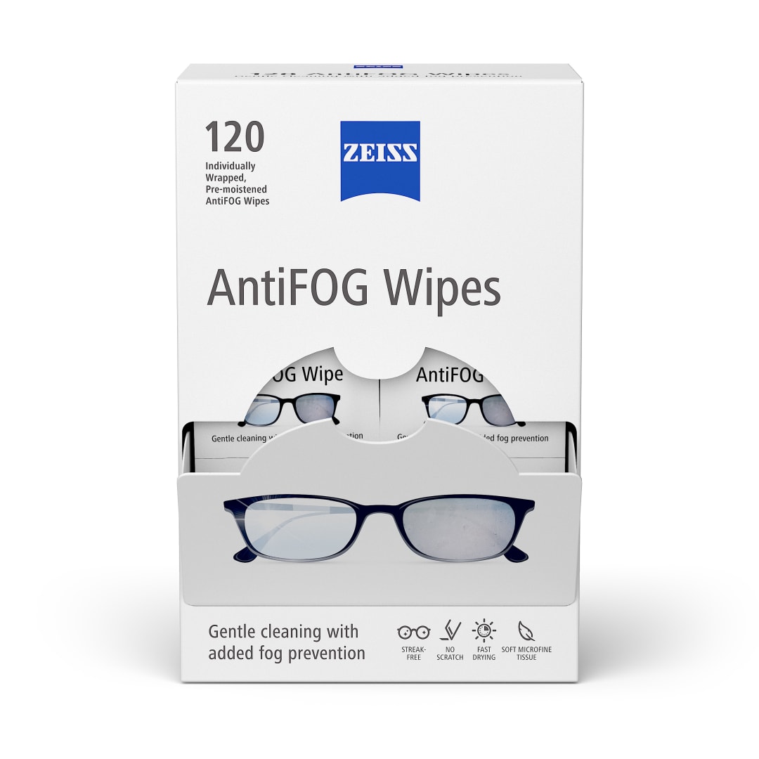 ZEISS Anti-Fog Wipes 120 ct