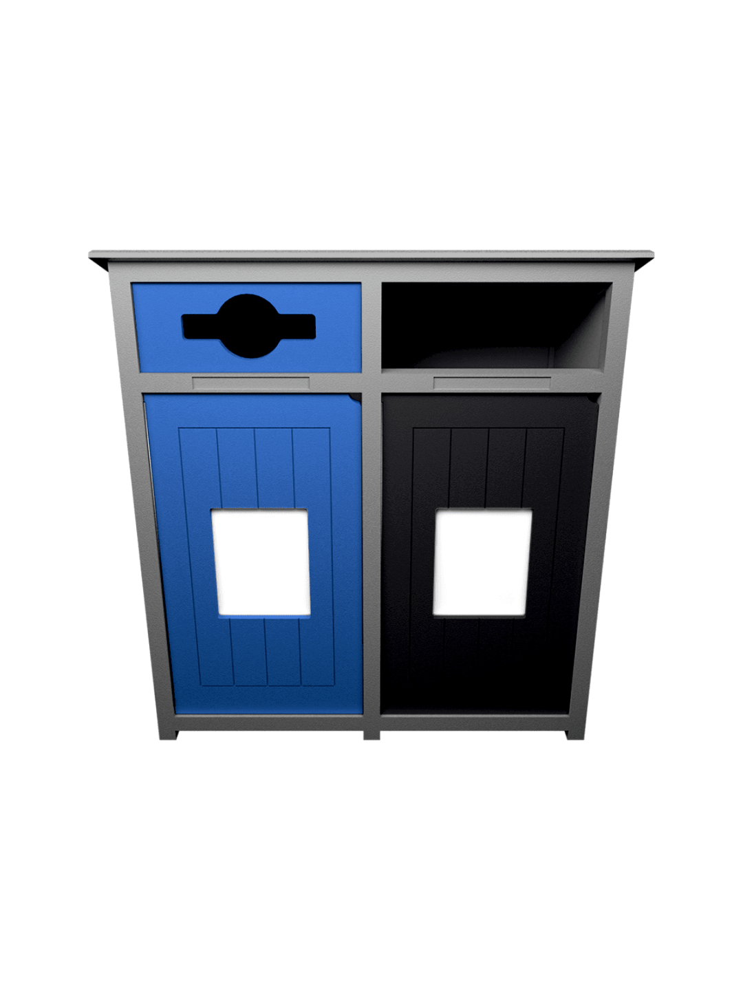  AURA - Double - Unit - Mixed-Full - Grey-Blue-Black