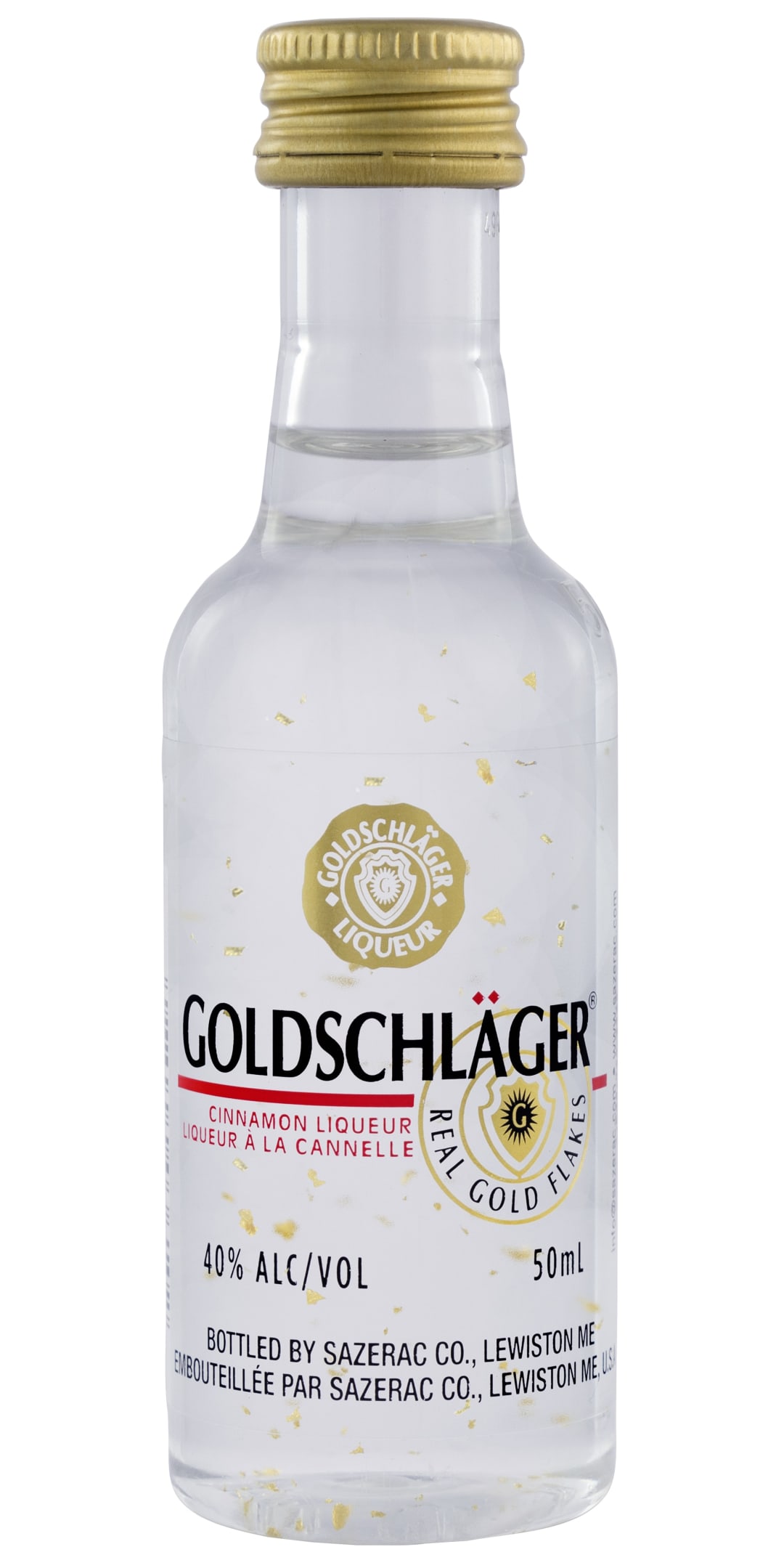 Goldschlager Cinnamon Liqueur 50ml 80 Proof