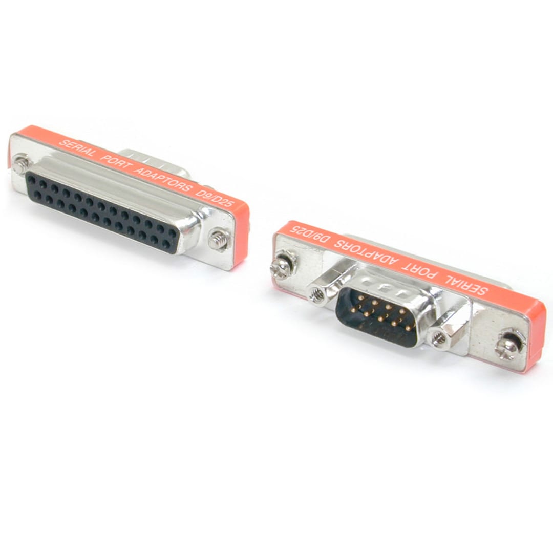 Slimline Adapter DB9M to DB25F