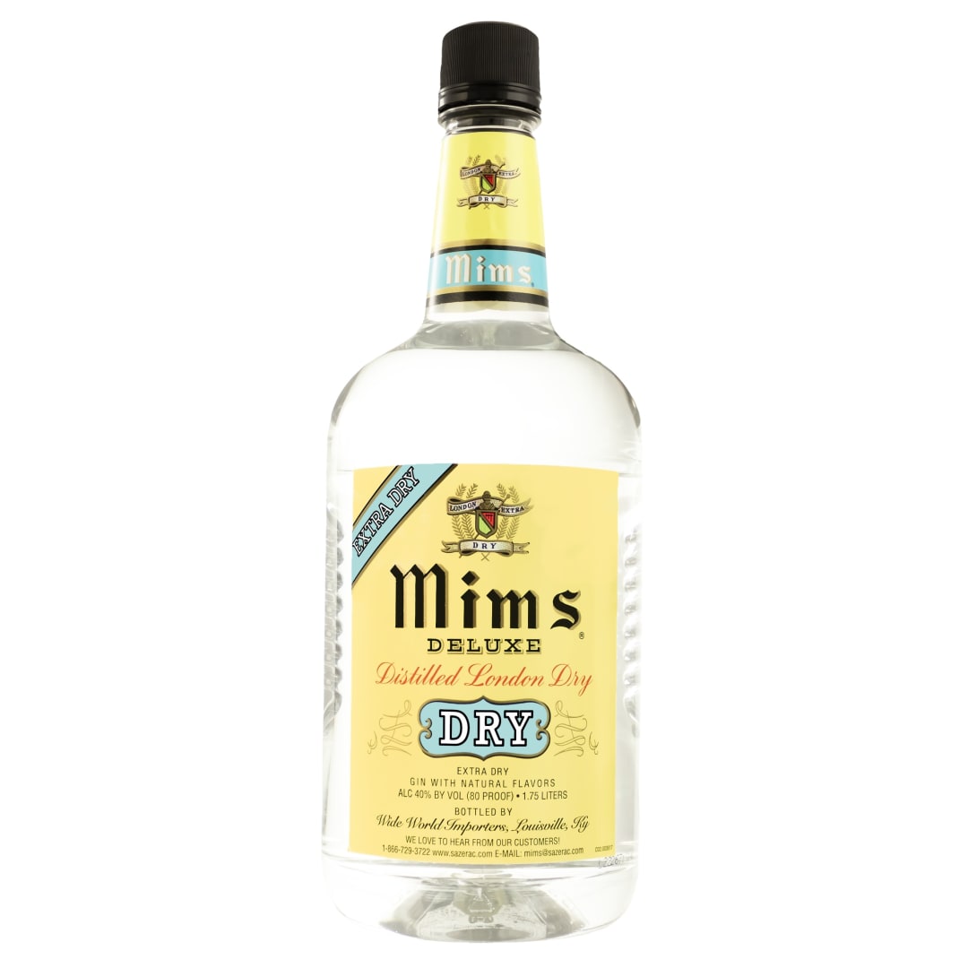 Mims Deluxe Extra Dry Distilled London Dry Gin 1.75l 80 Proof