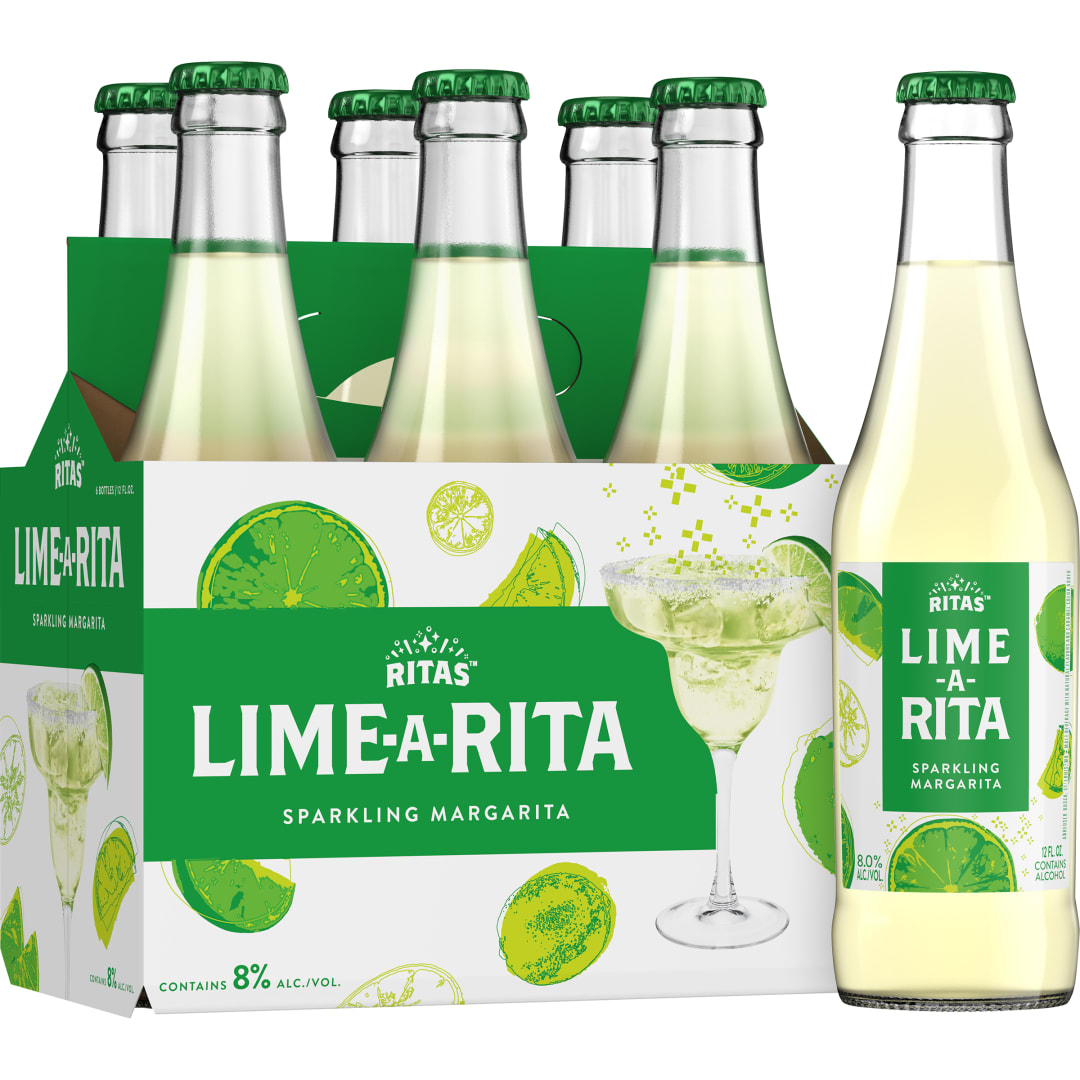 Ritas™ Lime-A-Rita Sparkling Margarita, 6 Pack 12 fl. oz. Bottles