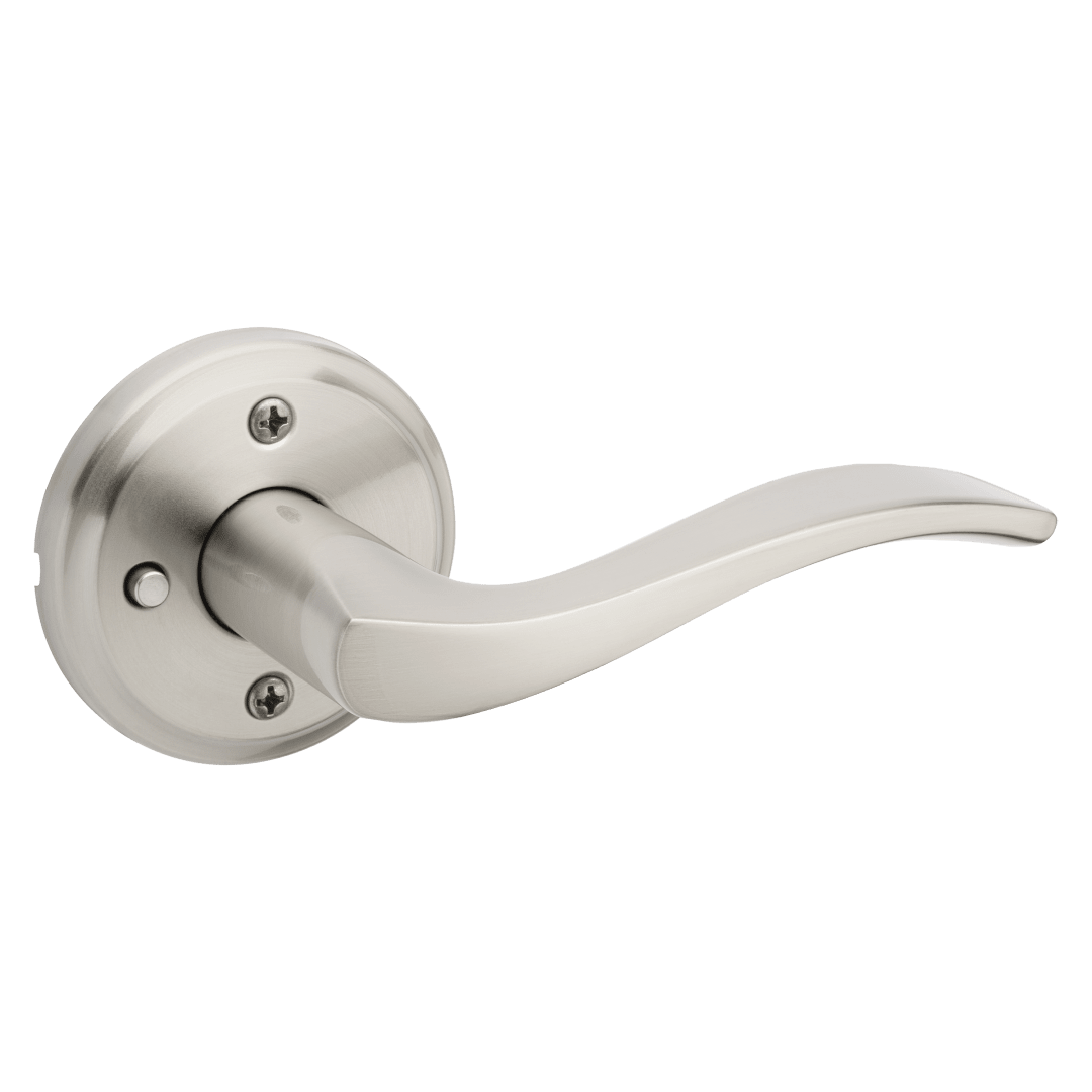 Sedona Bed/Bath Lever in Satin Nickel