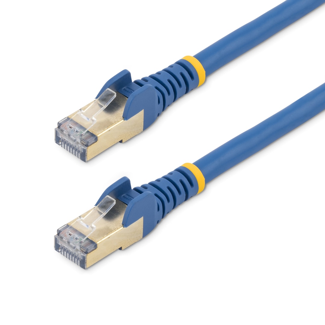 2m Blue Molded Cat6a Patch Cable