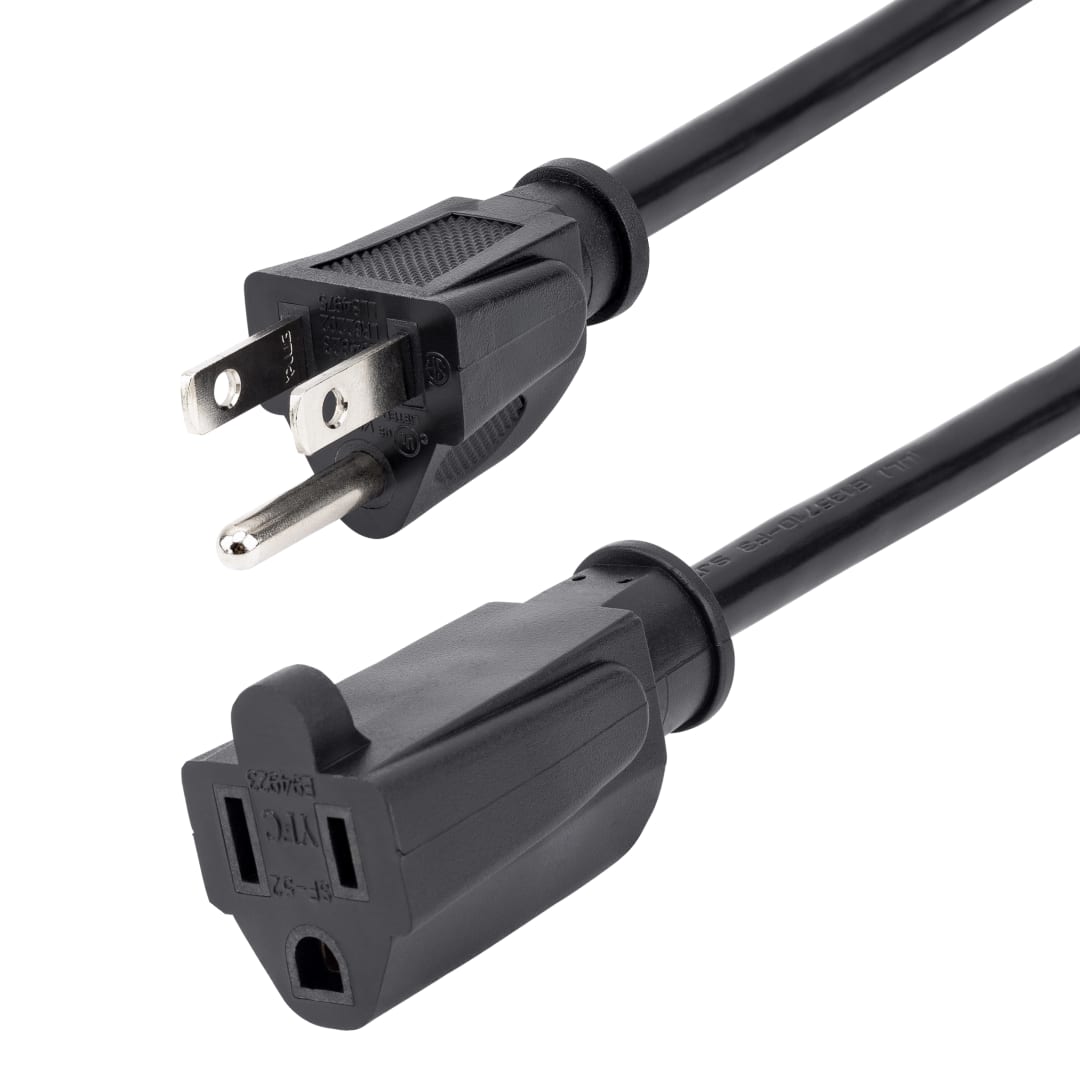 10 ft Power Cord Extender Cable