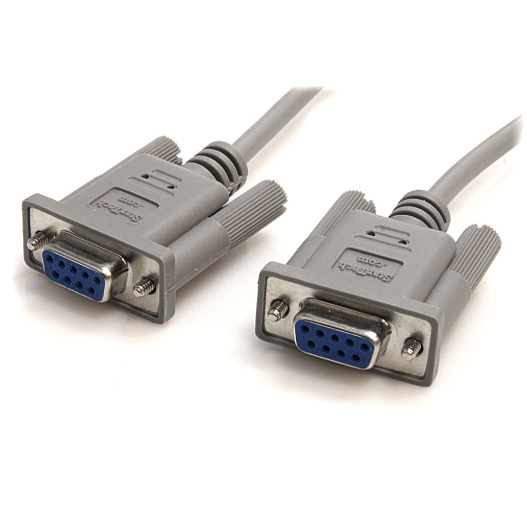 10 FT NULL MODEM CABLE DB9F - DB9F