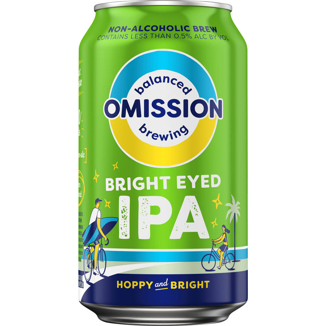 Omission Bright Eyed IPA Beer 12 fl oz Can