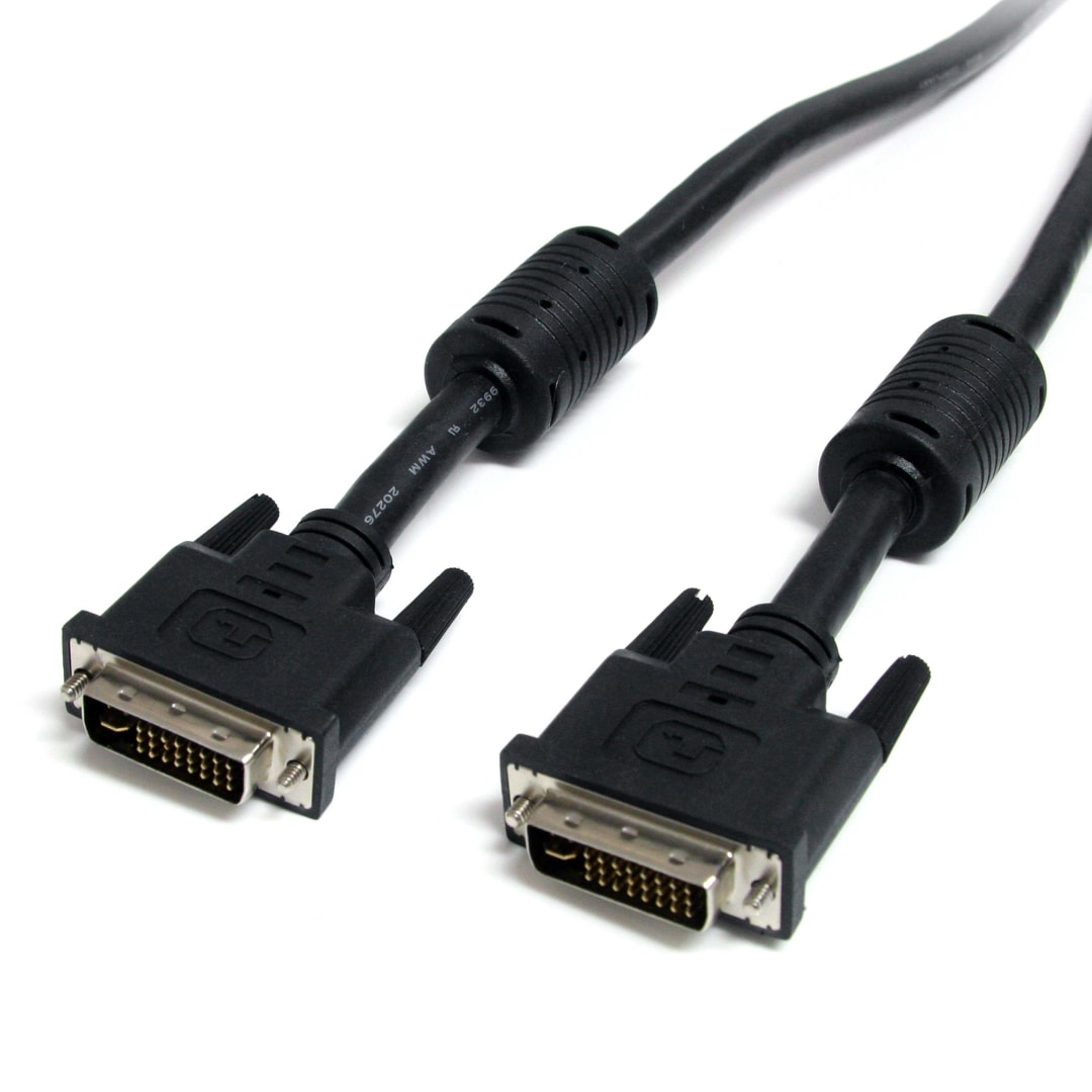 6 ft Male to Male DVI-I Dual Link Monitor Cable