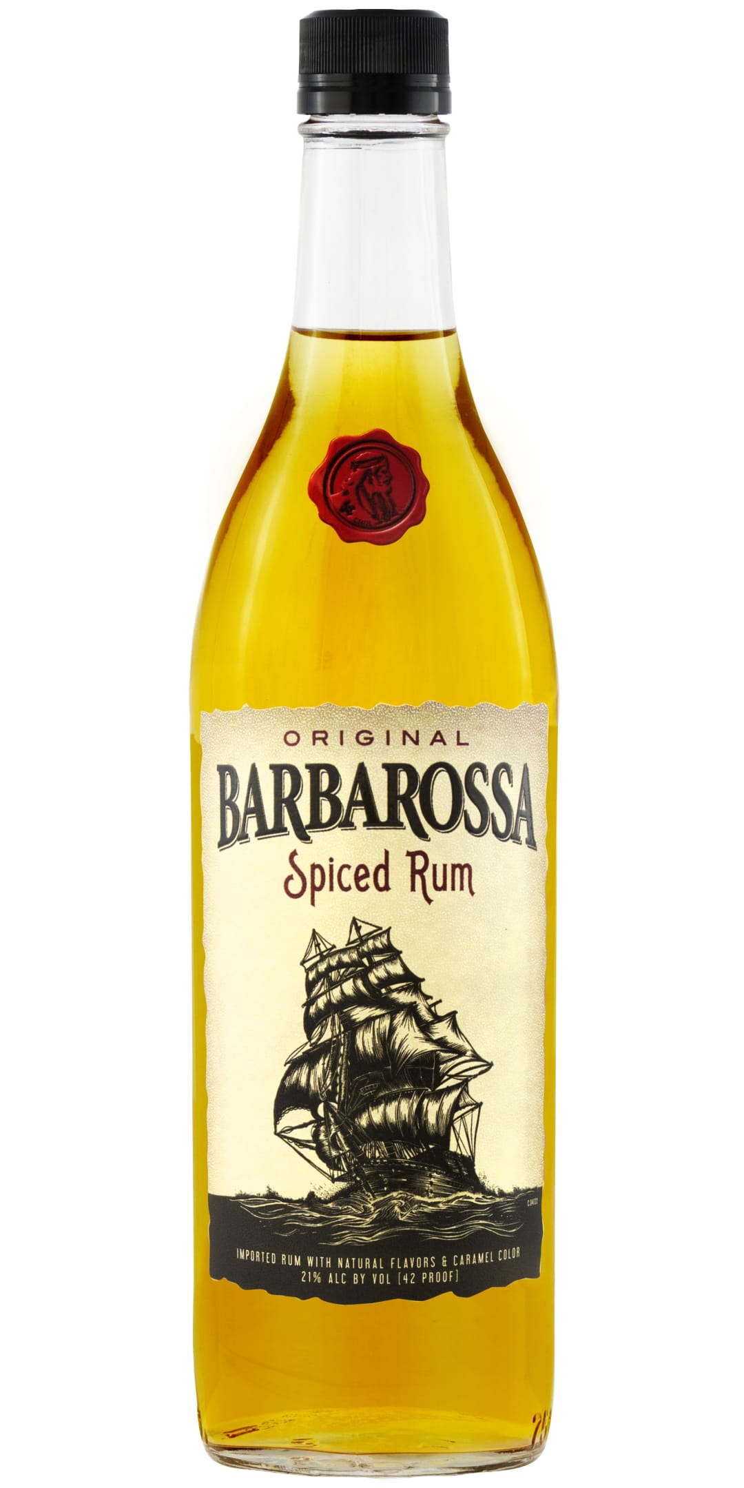 Barbarossa Spiced Rum 750ml 42 Proof