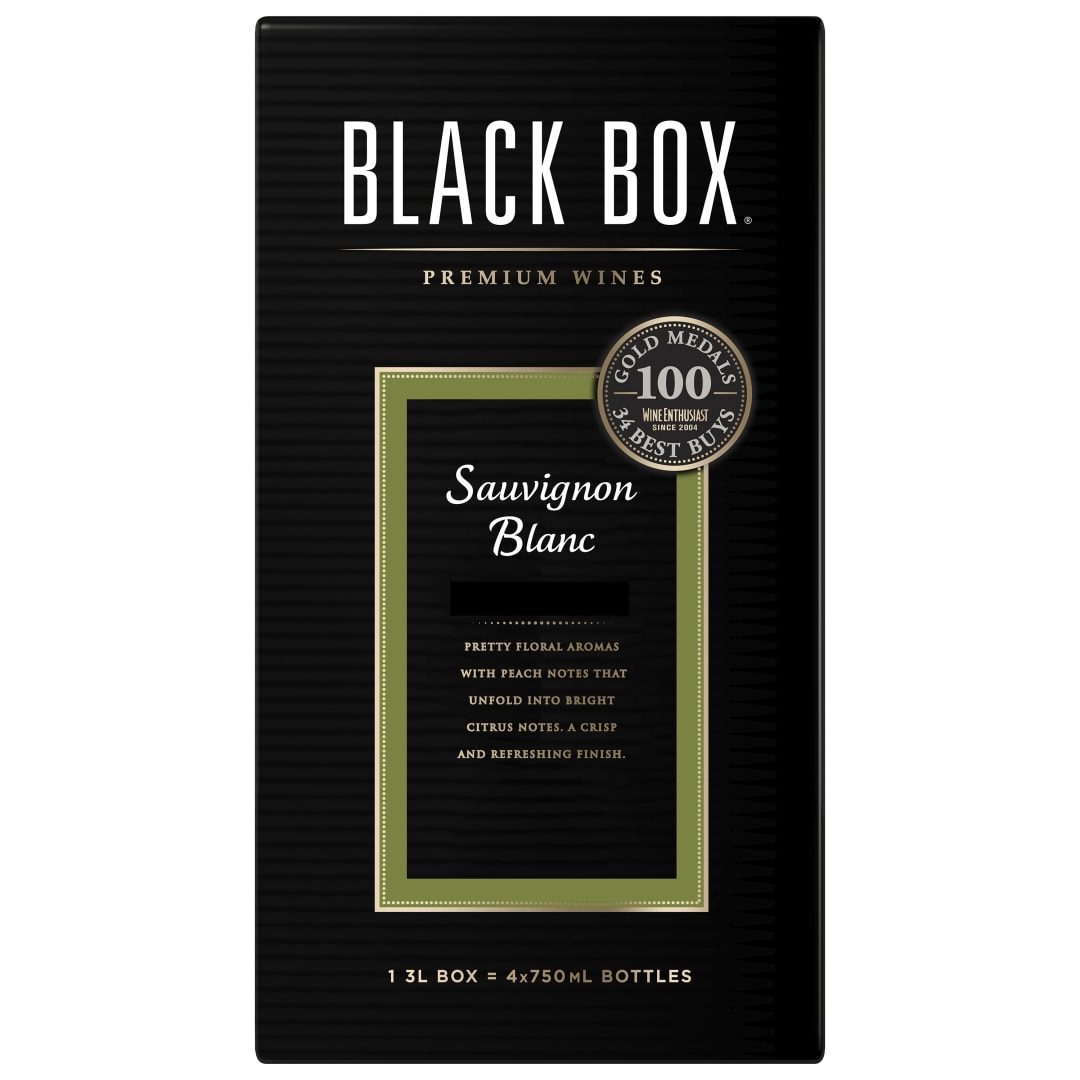 Black Box 80 Calorie Sauvignon Blanc White Wine 3L Box