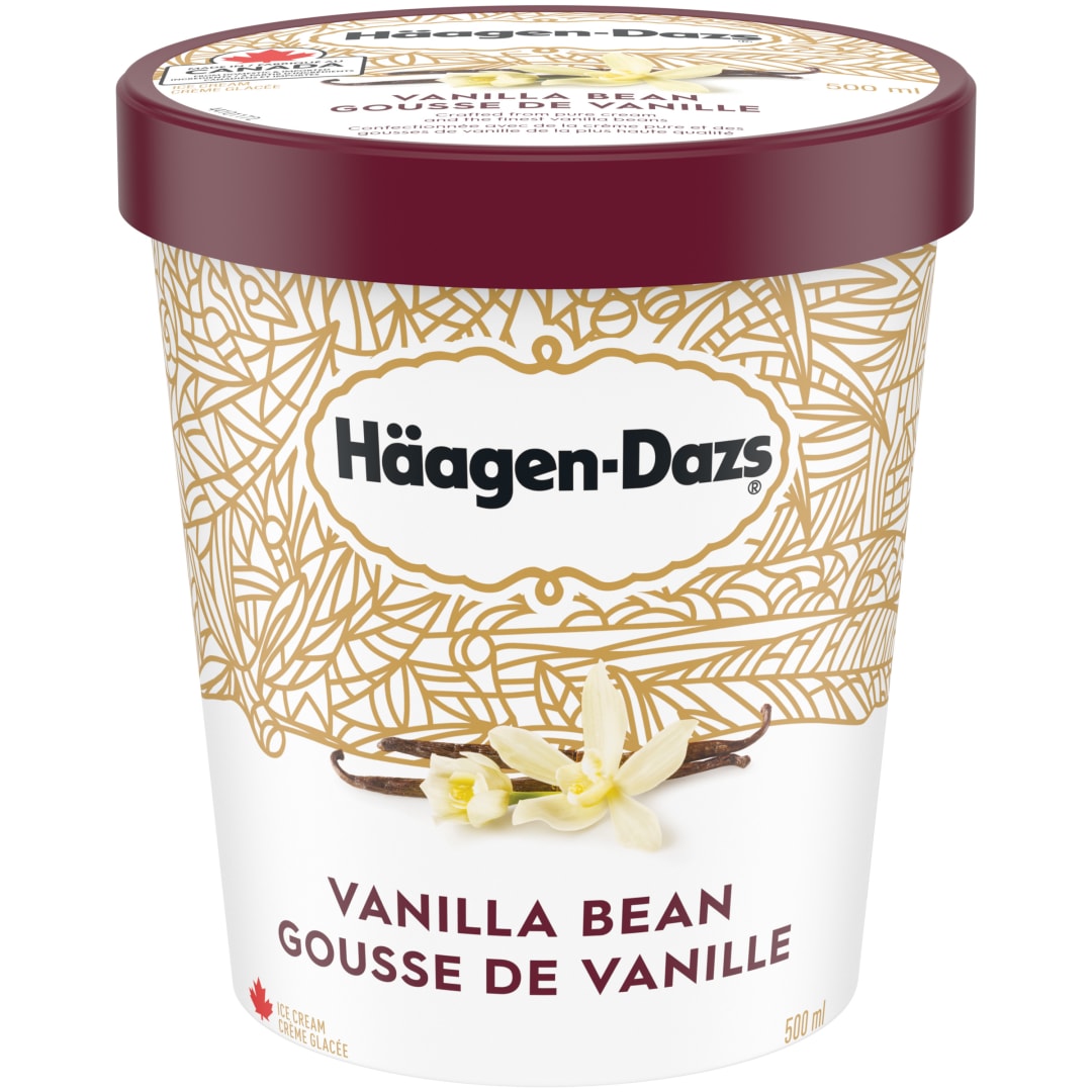 HAAGEN-DAZS Vanilla Bean 8x500ml CA