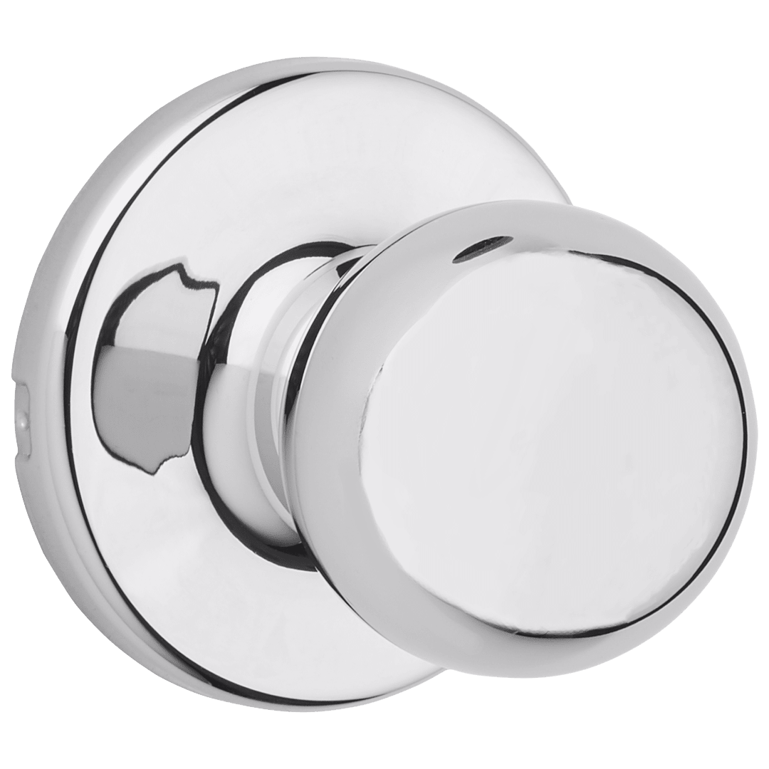 Polo Hall/Closet Door Knob in Polished Chrome