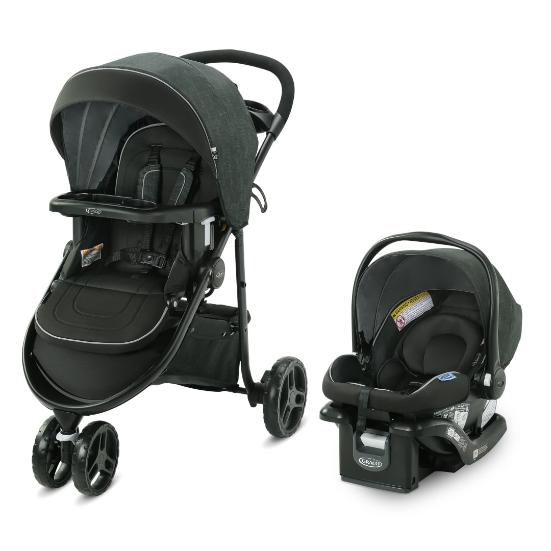 Graco® Modes™ 3 Lite DLX Travel System featuring SnugRide Lite LX Infant Car Seat, West Point