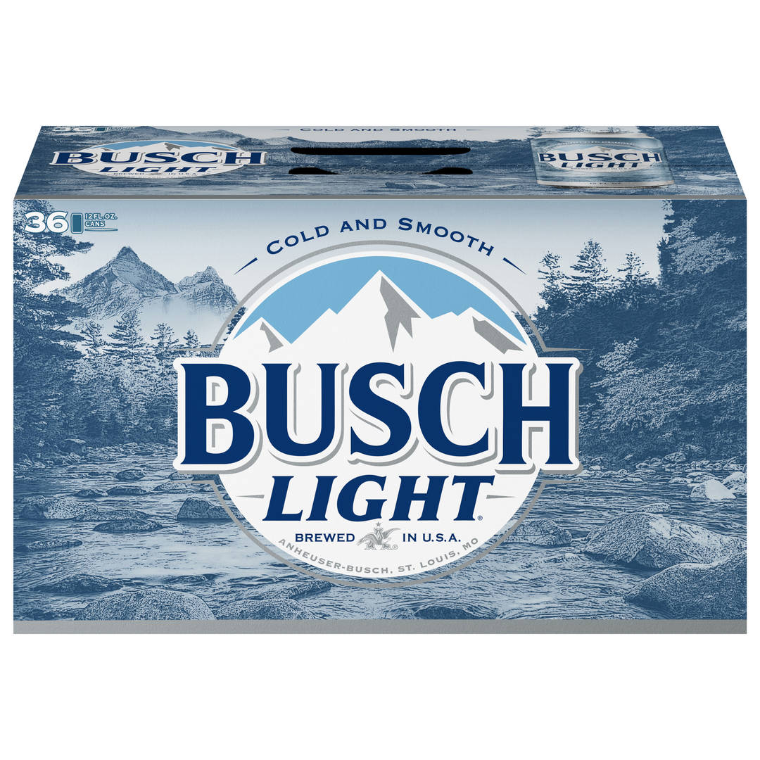 Busch Light Beer 36 - 12 fl oz Cans