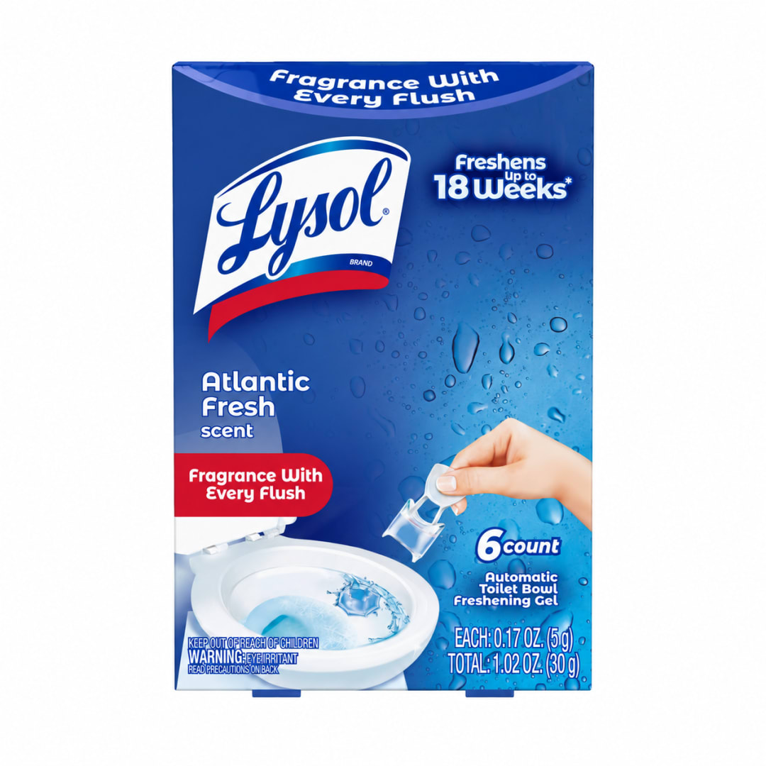 LYSOL® Automatic Toilet Bowl Cleaner - Click Gel Ocean Fresh 4/6 ct.
