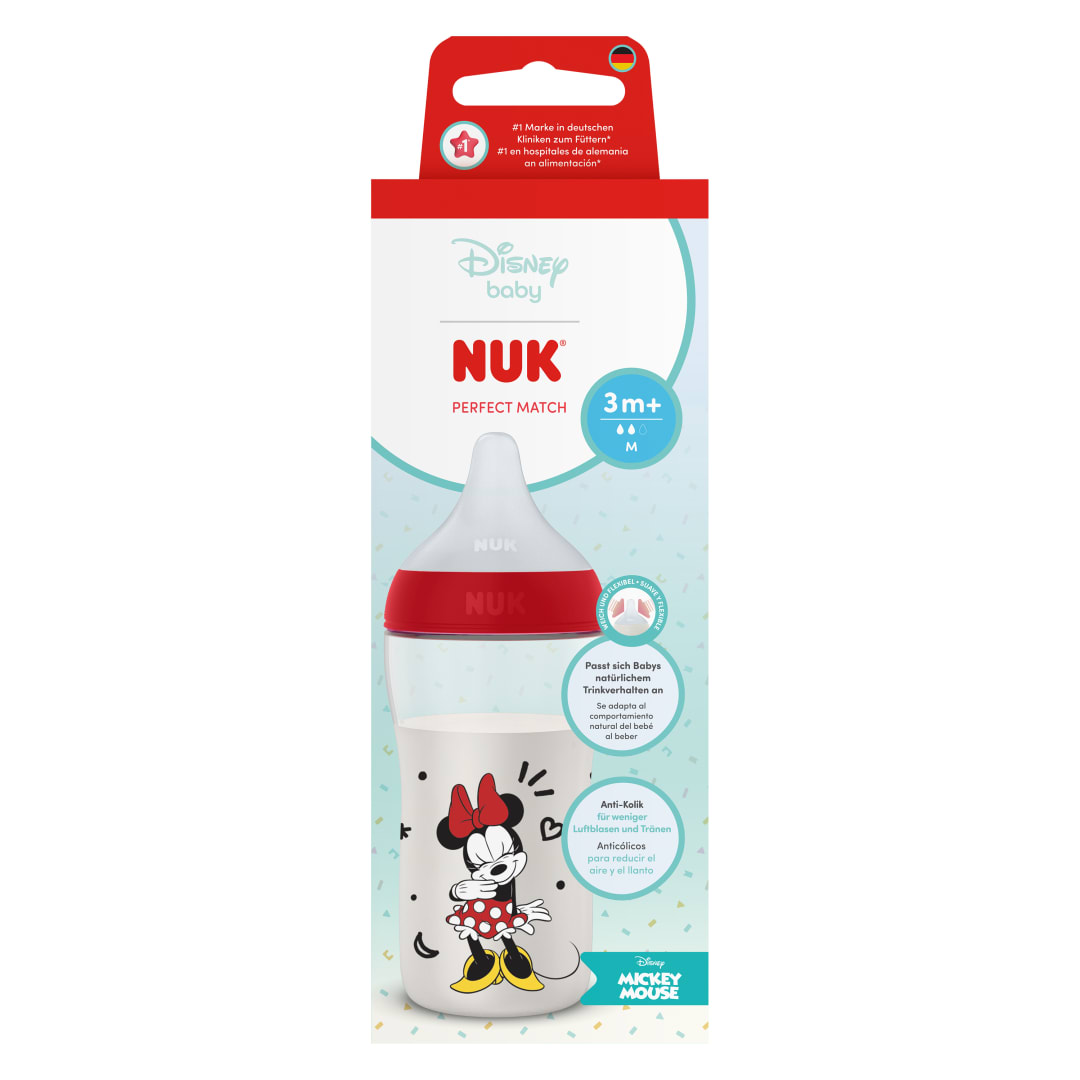 NUK PM 260ML PP SI M MICKEY CL1 ASSORTED