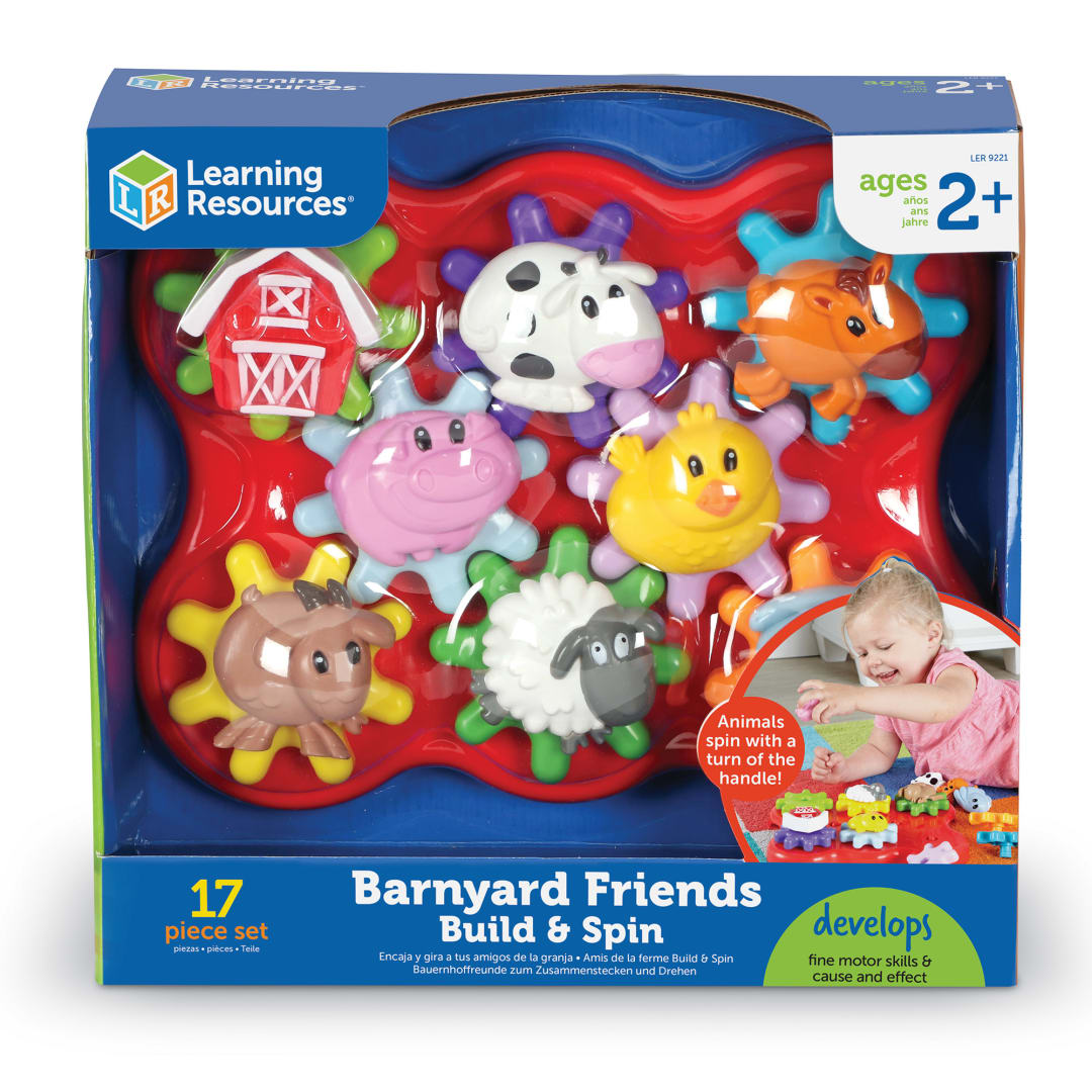 BARNYARD FRIENDS BUILD & SPIN