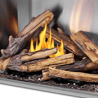 High Definition Split Oak Log Kit for Riverside™ 36