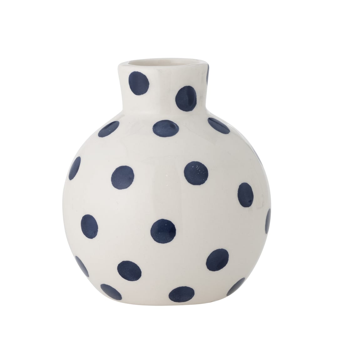 82061847 - Fian Vase, Blue, Ceramic STOCK: 300