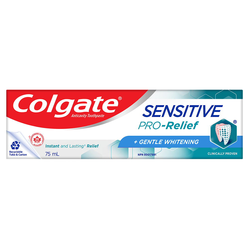 Colgate Sensitive Pro-Relief + Gentle Whitening Toothpaste 75mL