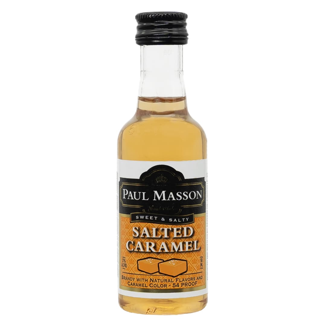 Paul Masson Salted Caramel Grande Amber Brandy 50ml 54 Proof