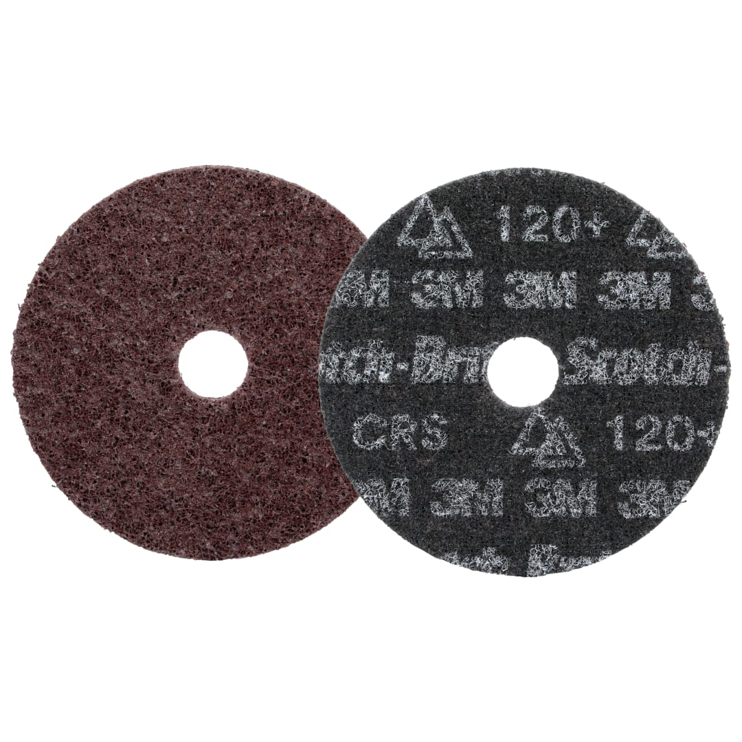 Scotch-Brite™ Hassas Ağır Hizmet Tipi Yüzey Hazırlama Diski, HD-DH, Coarse 120+, 127 mm x 22.23 mm, 50 ea/Case