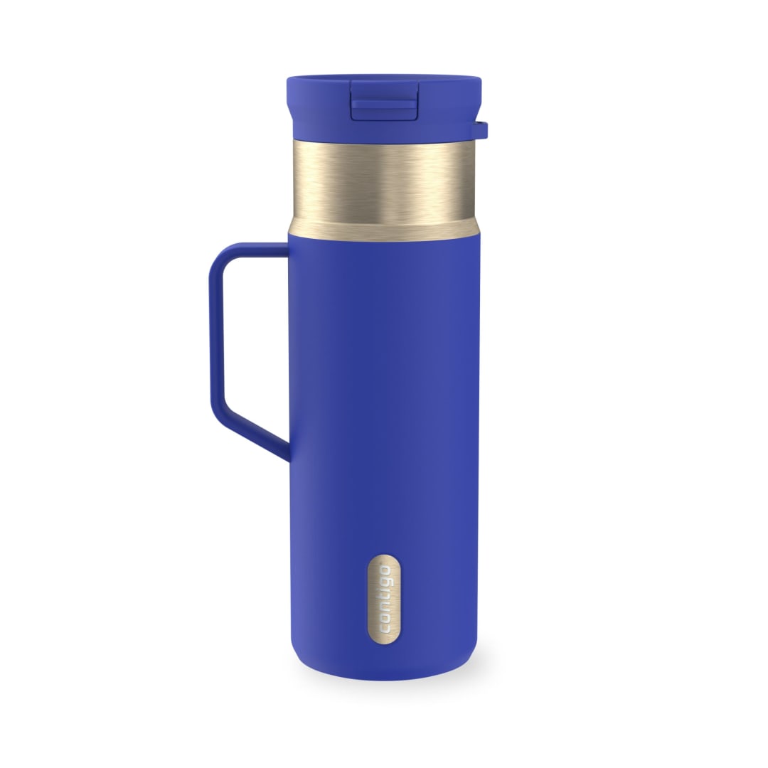 Contigo SnapSeal™ 20 oz Leakproof Stainless Steel Water Bottle with Side Handle