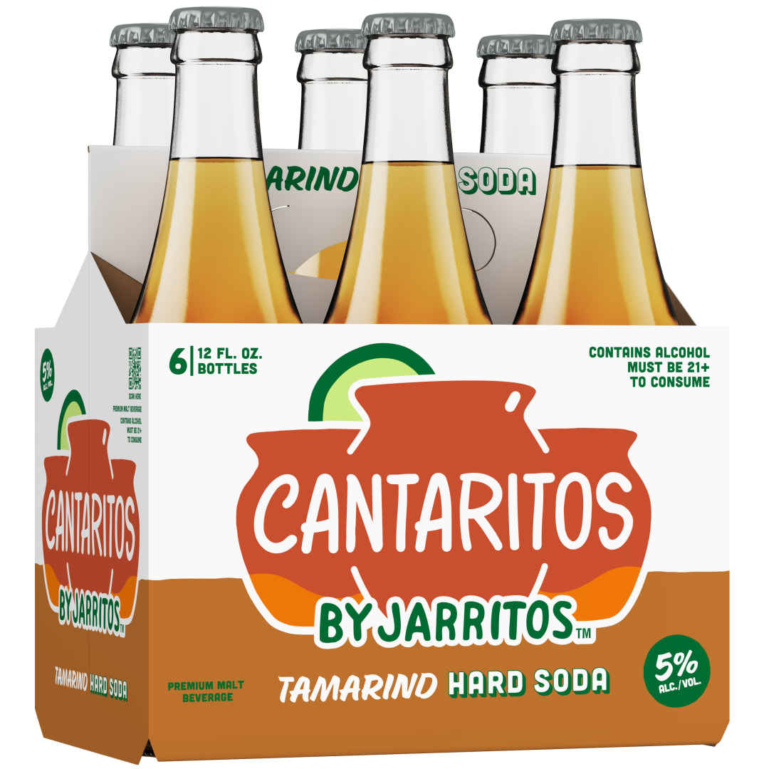 Cantaritos Tamarind Hard Soda 6 - 12 fl oz Bottles