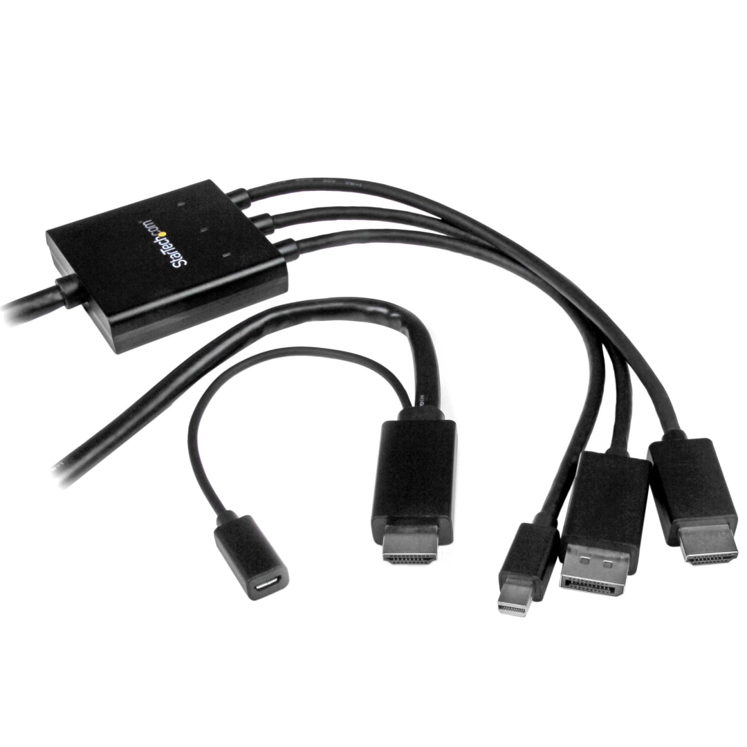 DP, Mini DP or HDMI to HDMI Converter Cable