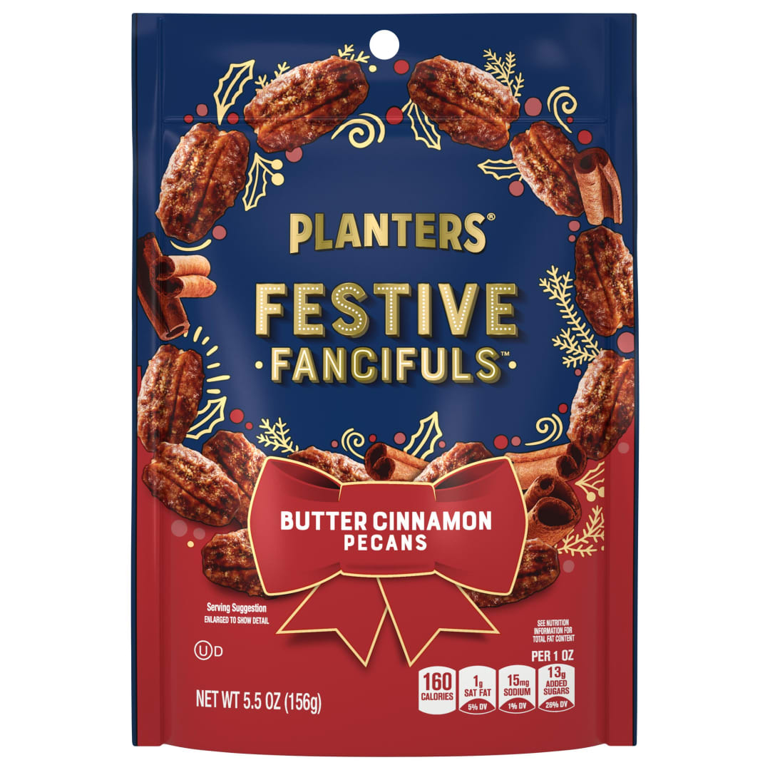 PLANTERS Snack Nuts Butter Cinnamon Pecan