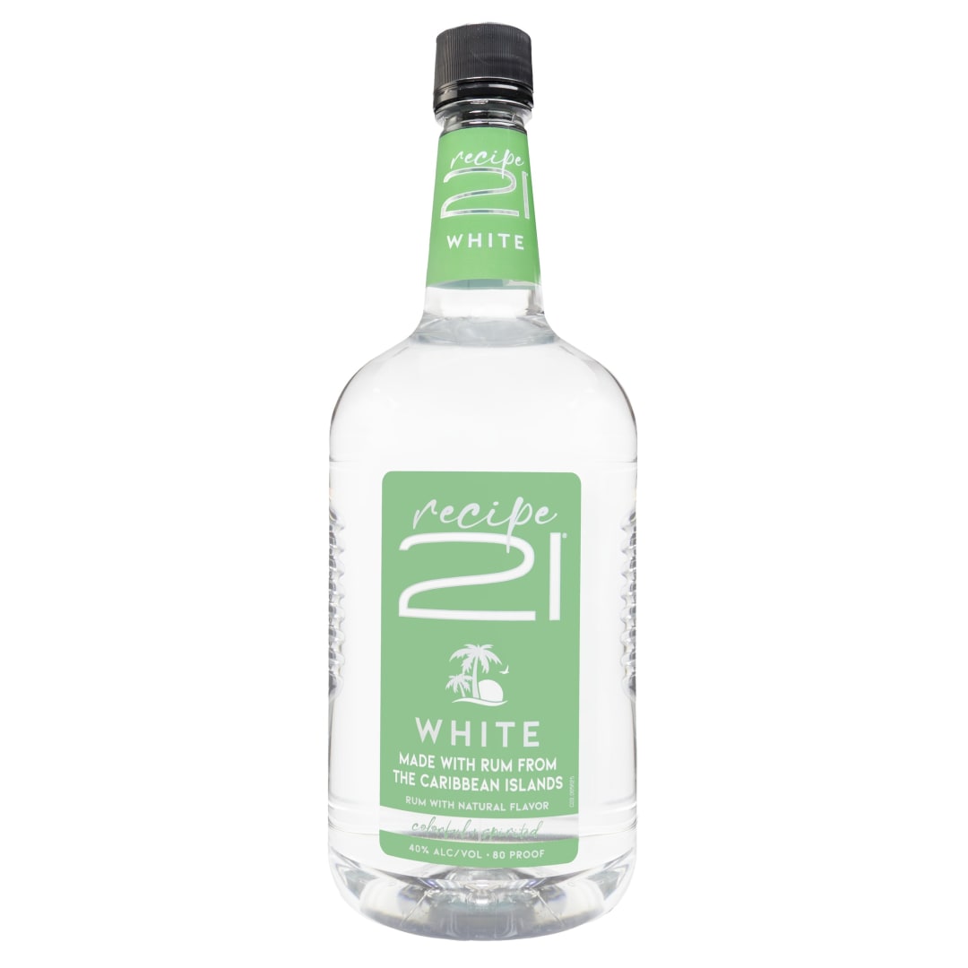 Recipe 21 Rum White 1.75l 80 Proof