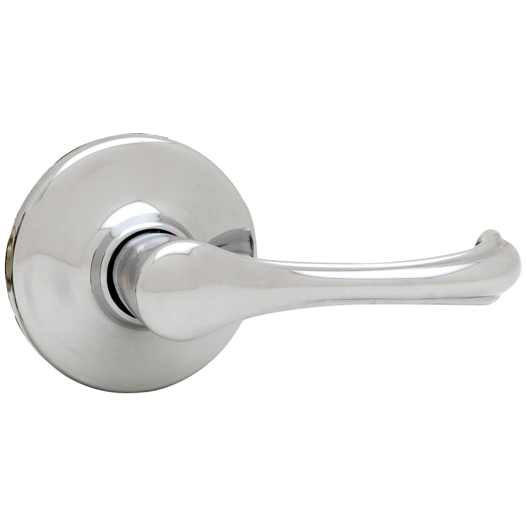 Dorian Hall/Closet Lever in Polished Chrome
