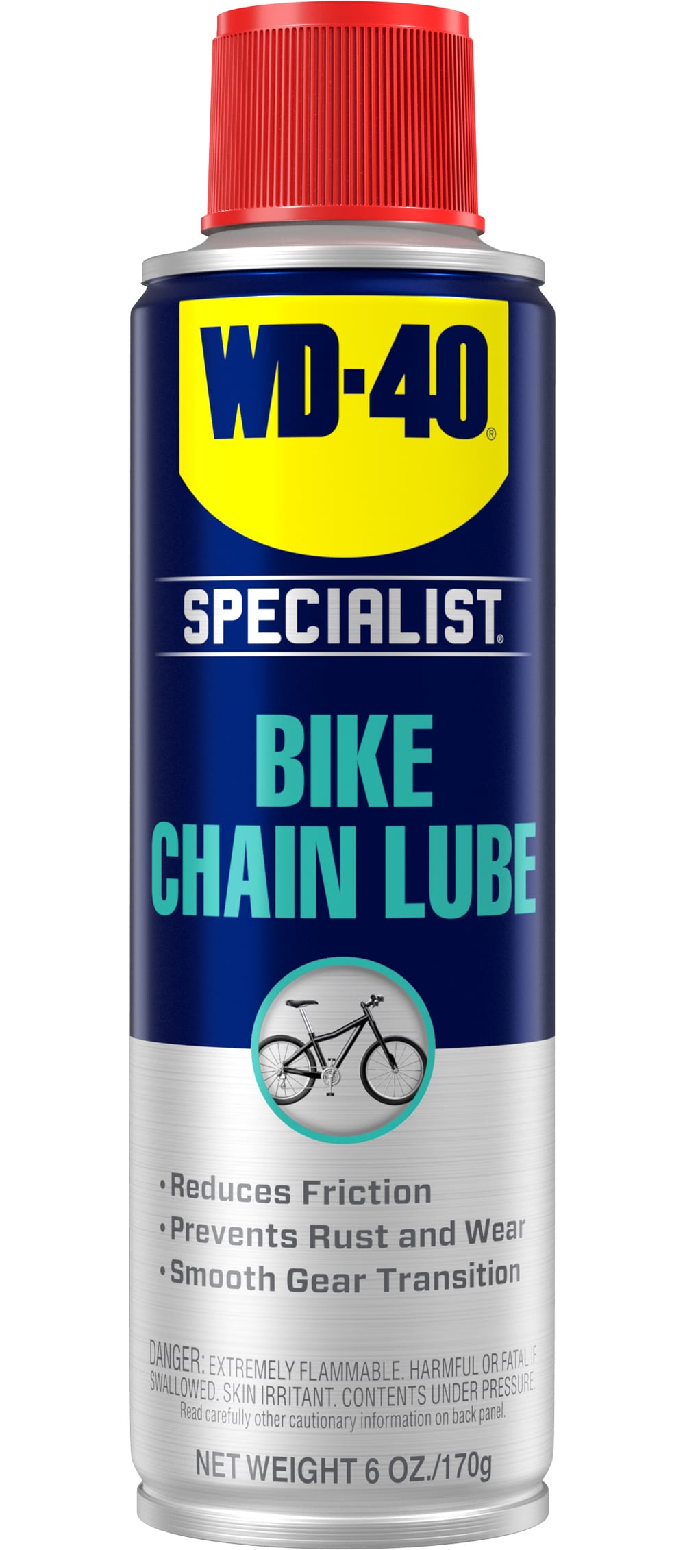 WD-40 Specialist Bike 6oz All Conditions Lube for Bicycles, Cycling, All Weather