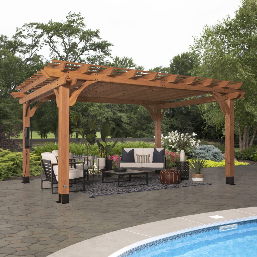 4.9m X 3.7m Beaumont Pergola