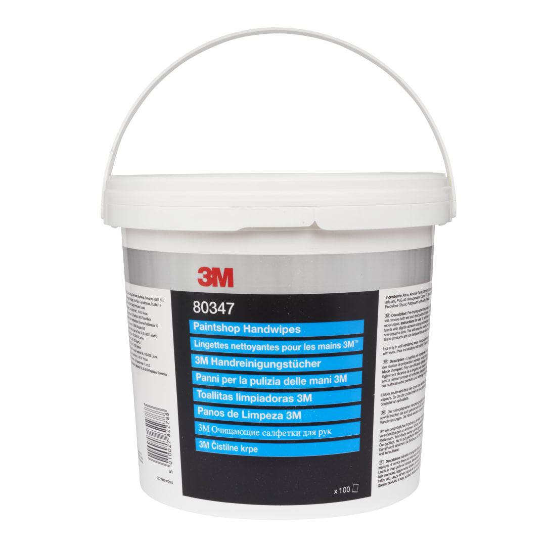 3M™ Impregnované handričky na čistenie rúk, 100, 80347