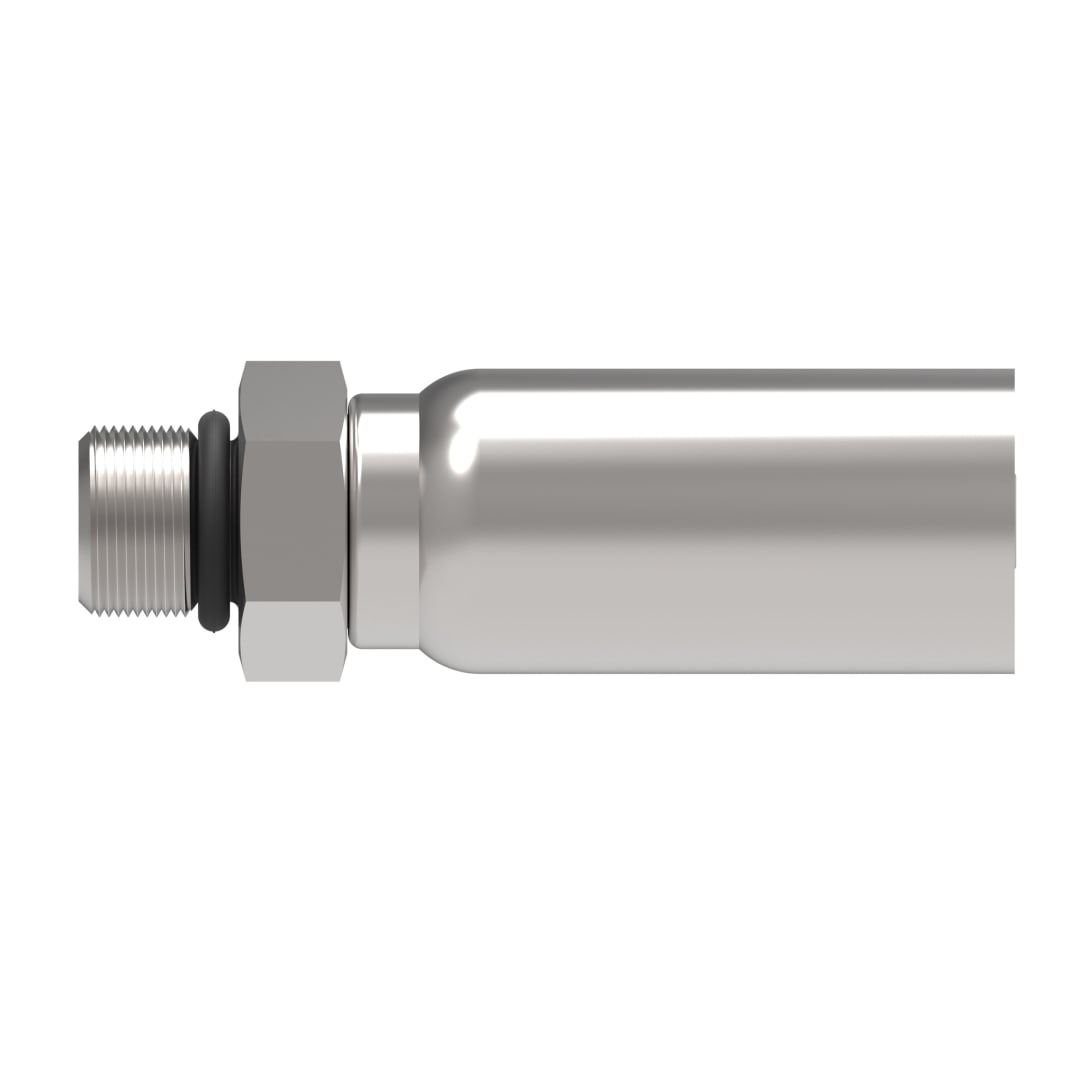 Aeroquip 1/4 NPT Swivel X 3/16 Polyon Hose Swage (90303-04D000-0)