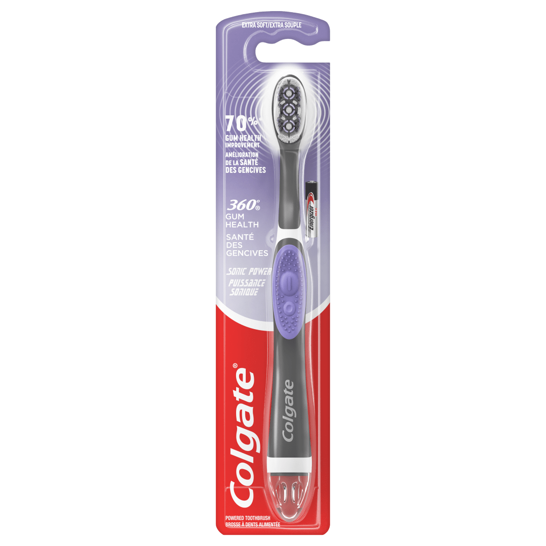 Colgate 360 Vibrate Gum Health Battery Operated Gum Toothbrush
