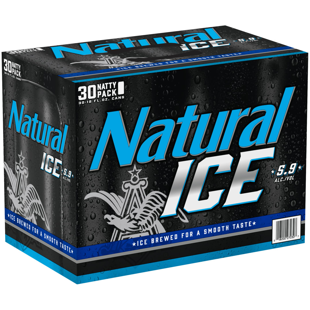 Natural Ice® Beer, 30 Pack 12 fl. oz. Cans