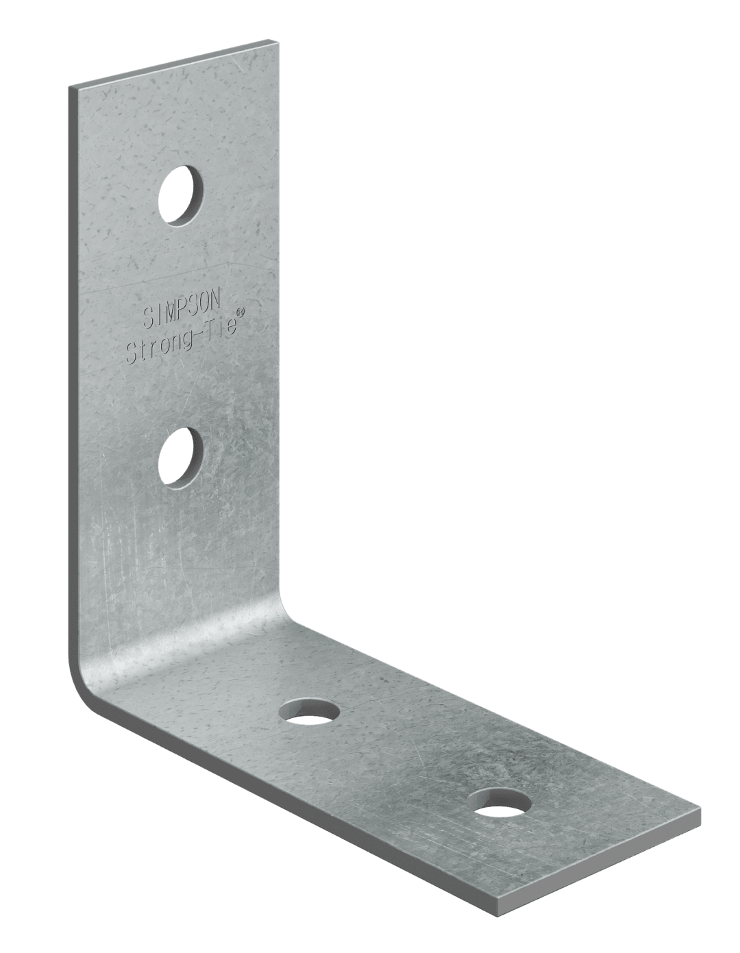 Simpson Strong-Tie HL53 HL 5-3/4 in. x 2-1/2 in. Galvanized Heavy Angle