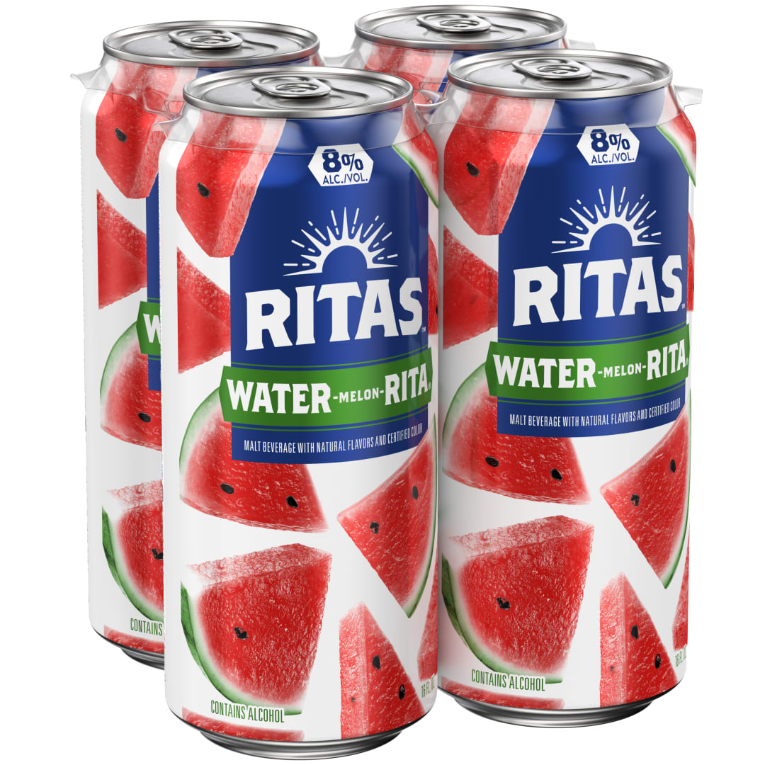 Ritas Water-melon-Rita 4x16 oz Hi-Cone CAN 8ABV