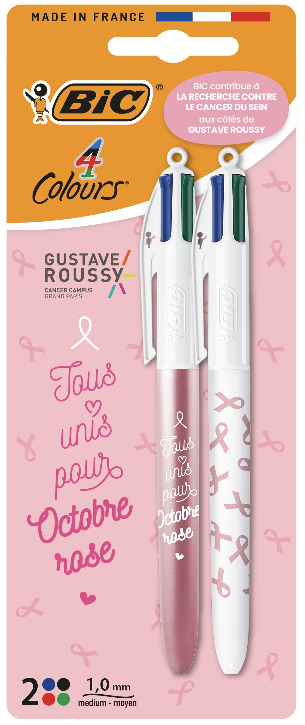 ST BL2 4C OCTOBRE ROSE 25 FR