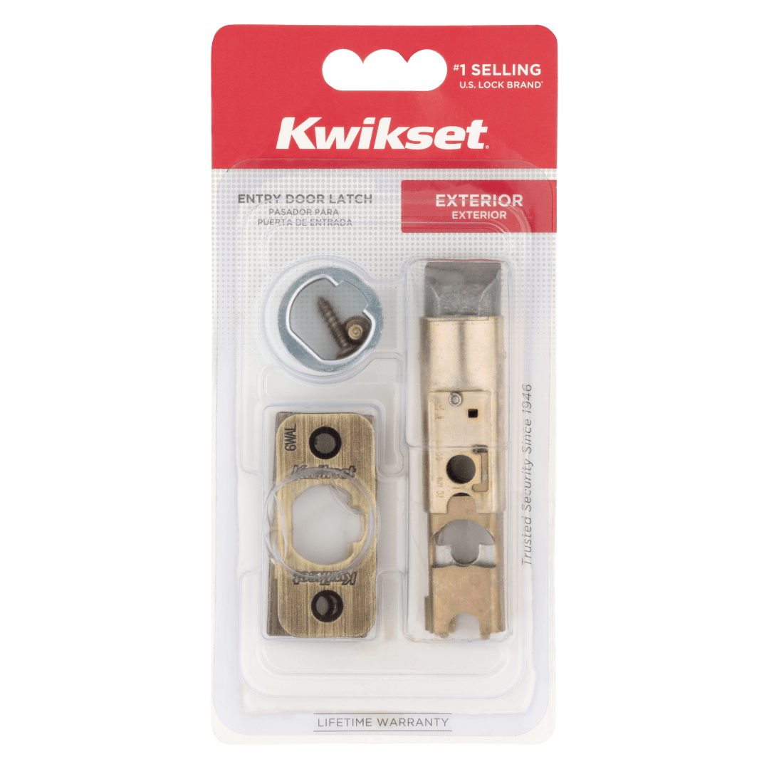6-Way Adjustable Deadlatch for Antique Brass Finish