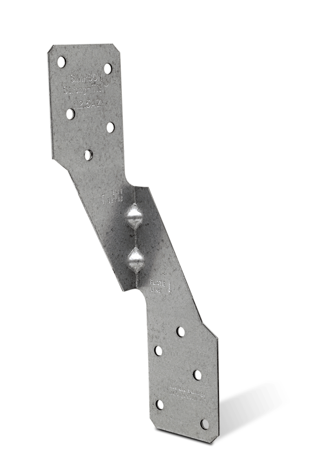 Simpson Strong-Tie H2.5AZ H2.5A 18-Gauge ZMAX® Galvanized Hurricane Tie (Pack of 7200)
