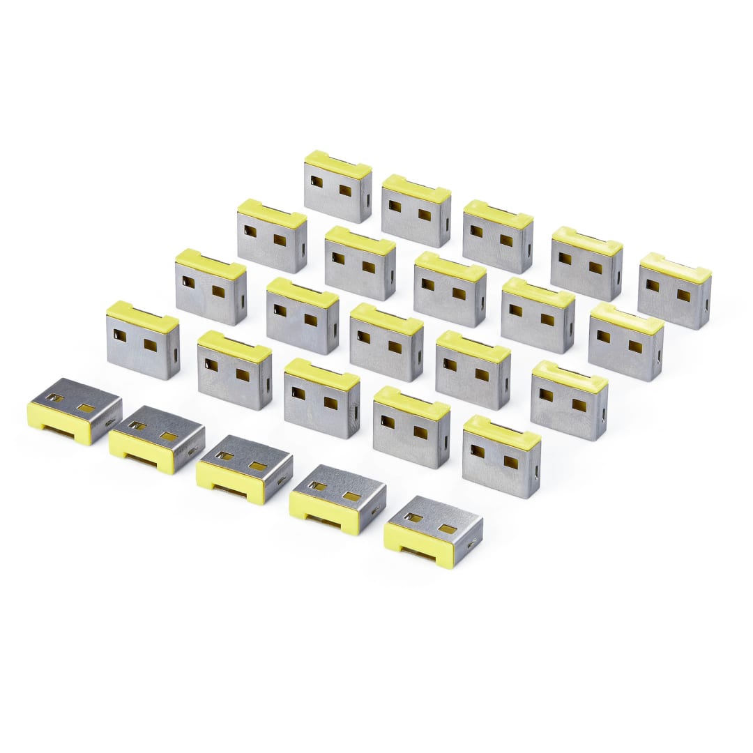 25-pack, Spare USB-A Port Blocker Plugs