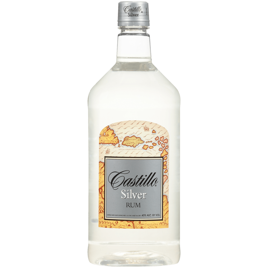 Castillo Silver Rum Liquor 40% 1.75L